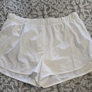 White Athletic Shorts